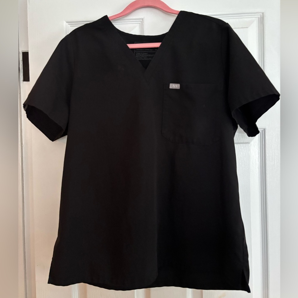 Black Womens Figs Catarina Top